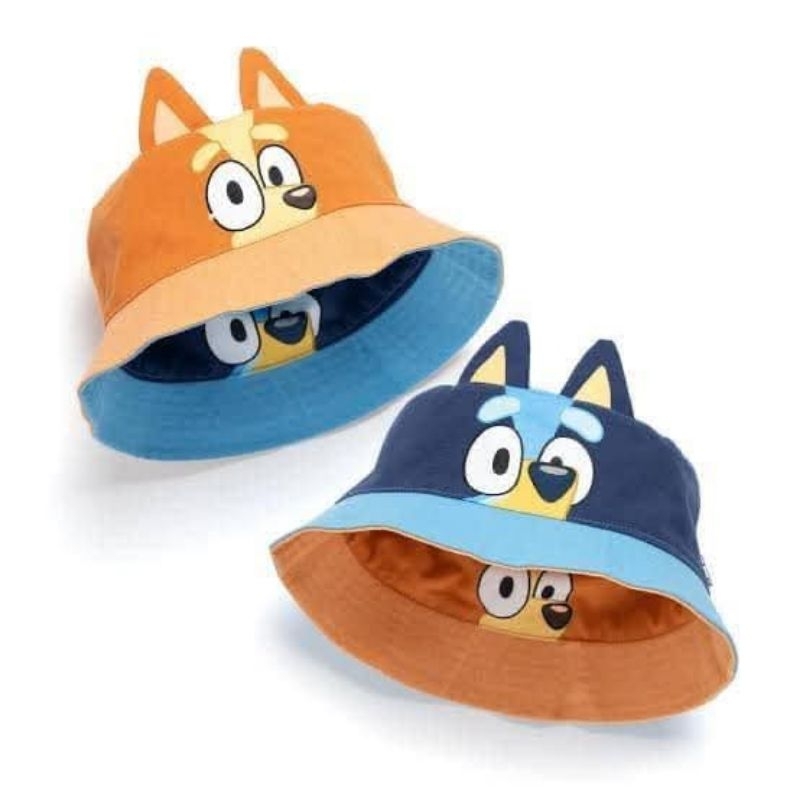 Bluey Reversible Bucket Hat Free Size 1-8yrs old | Shopee Philippines