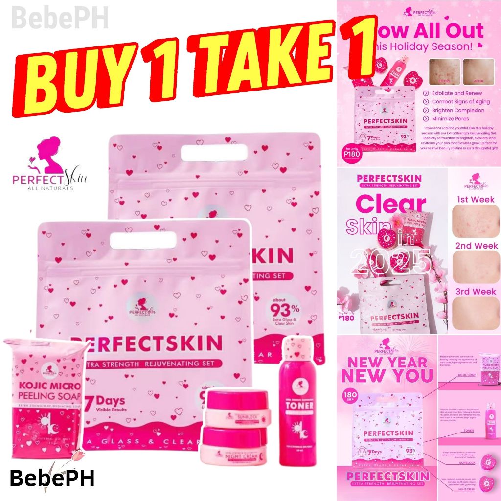 Bebe.ph Perfect Skin Extra Strength Rejuvenating Set Skincare Skin ...