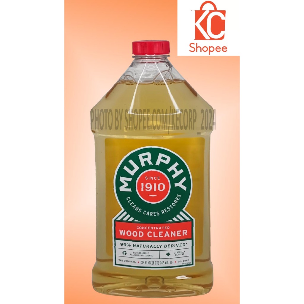 32oz (946ml) Murphy Concentrated Wood Cleaner - Made in USA | Shopee ...