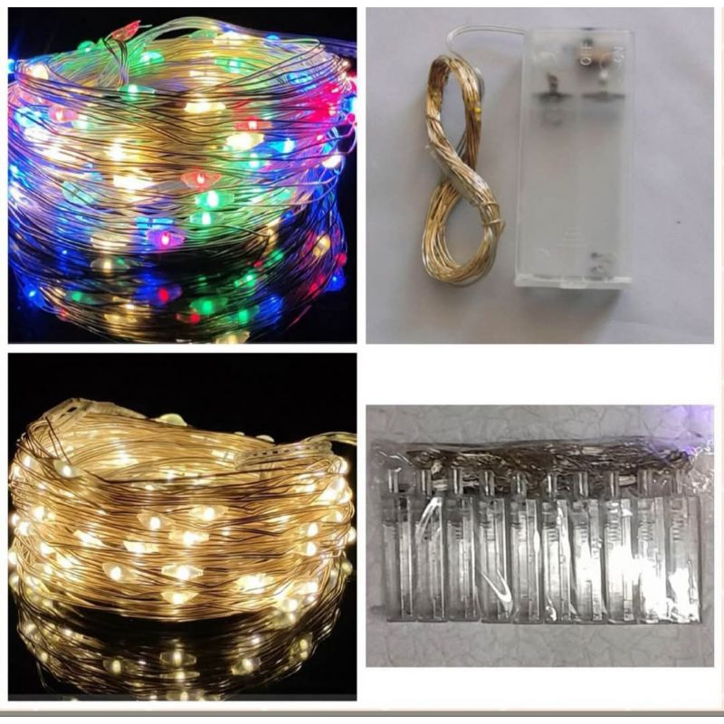 Fairy light/LED string light 3m (with two battery included) | Shopee ...