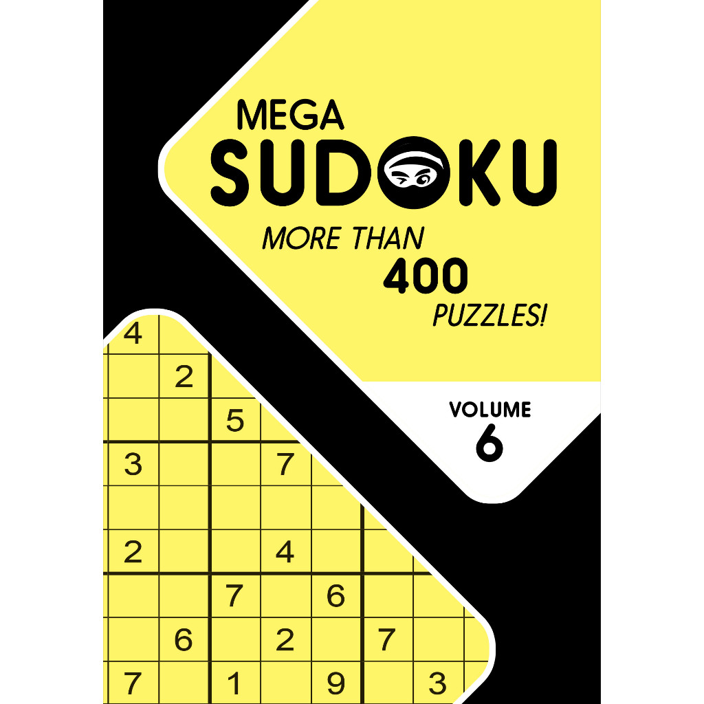 MEGA Sudoku (Volume 6) - Over 400 Puzzles - Easy To Hard - Suitable For ...