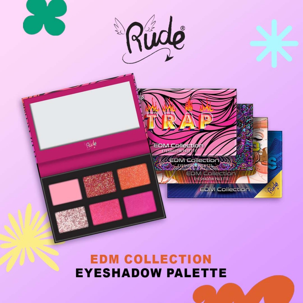 RUDE Too Much Drama - 18 Eyeshadow Palette main image 1