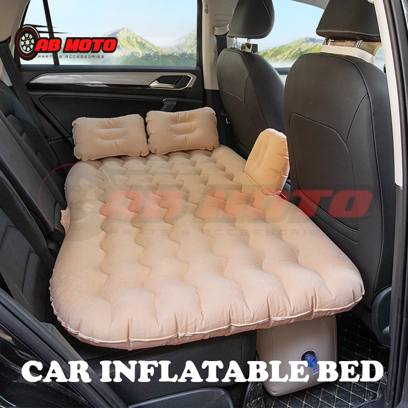 ABmoto Car Bed Inflatable Bed Sofa Foldable SUV Car Air Bed Mattress