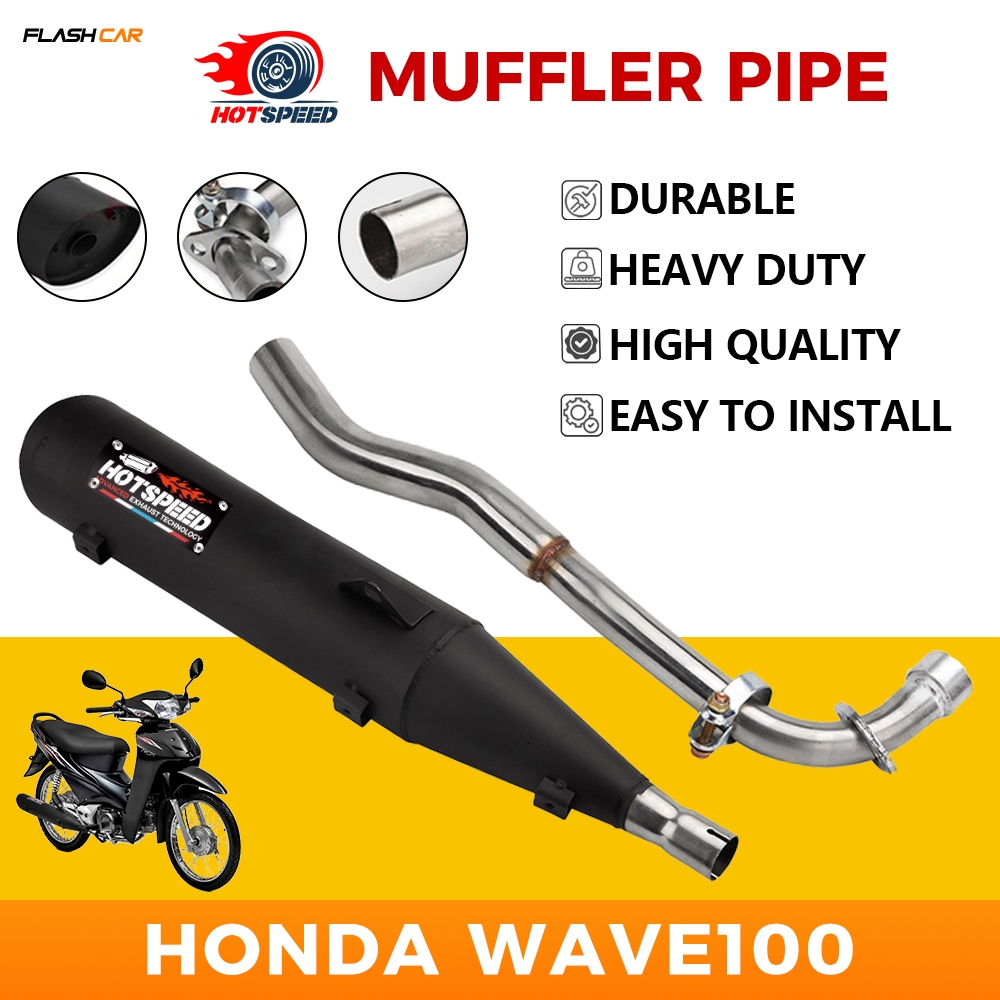 hotspeed-muffler-pipe-set-v4-for-honda-wave100-110-1-set-motorcycle