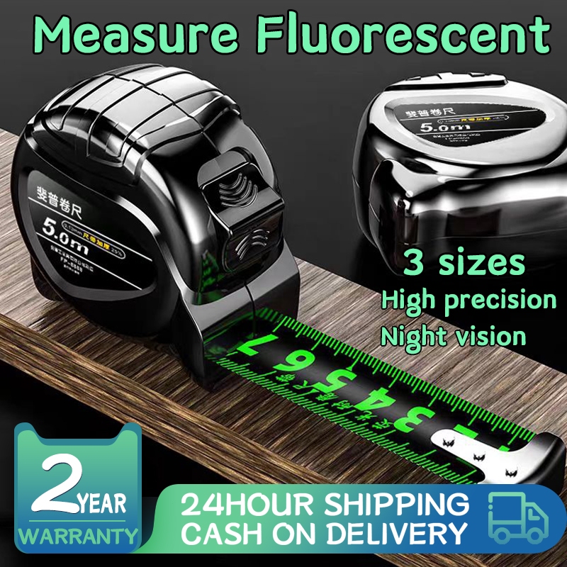 10M/33FT steel measure fluorescent steel tape industrial tape measure ...