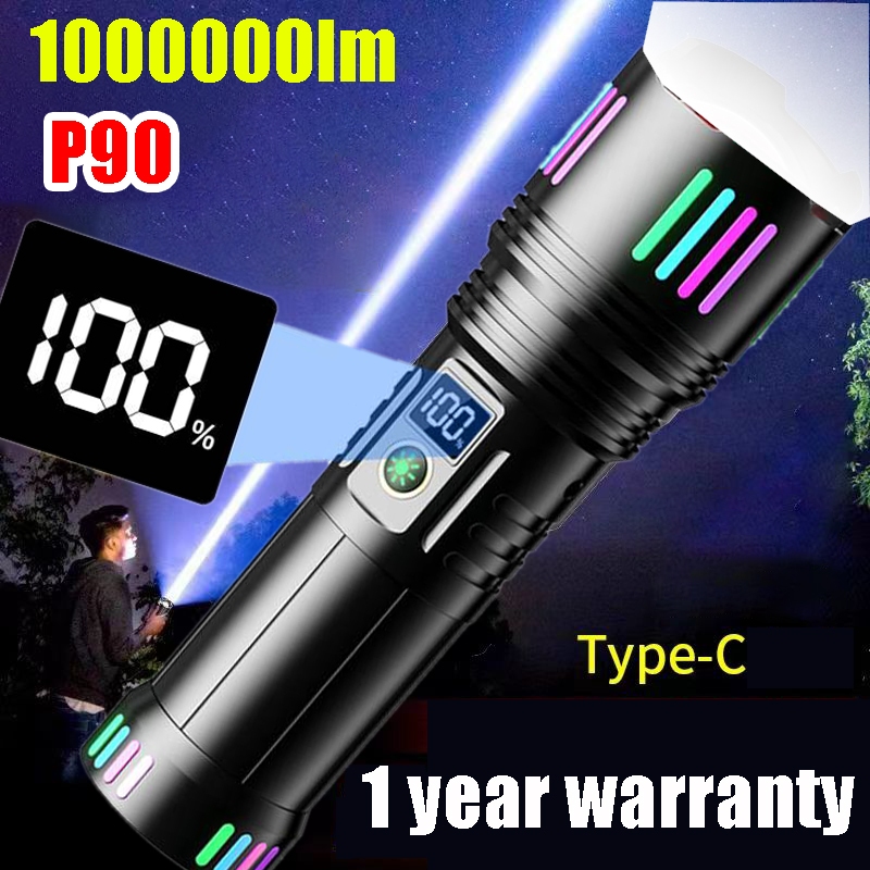 All metal body Flood large wide angle Outdoor flashlight rechargeable ...