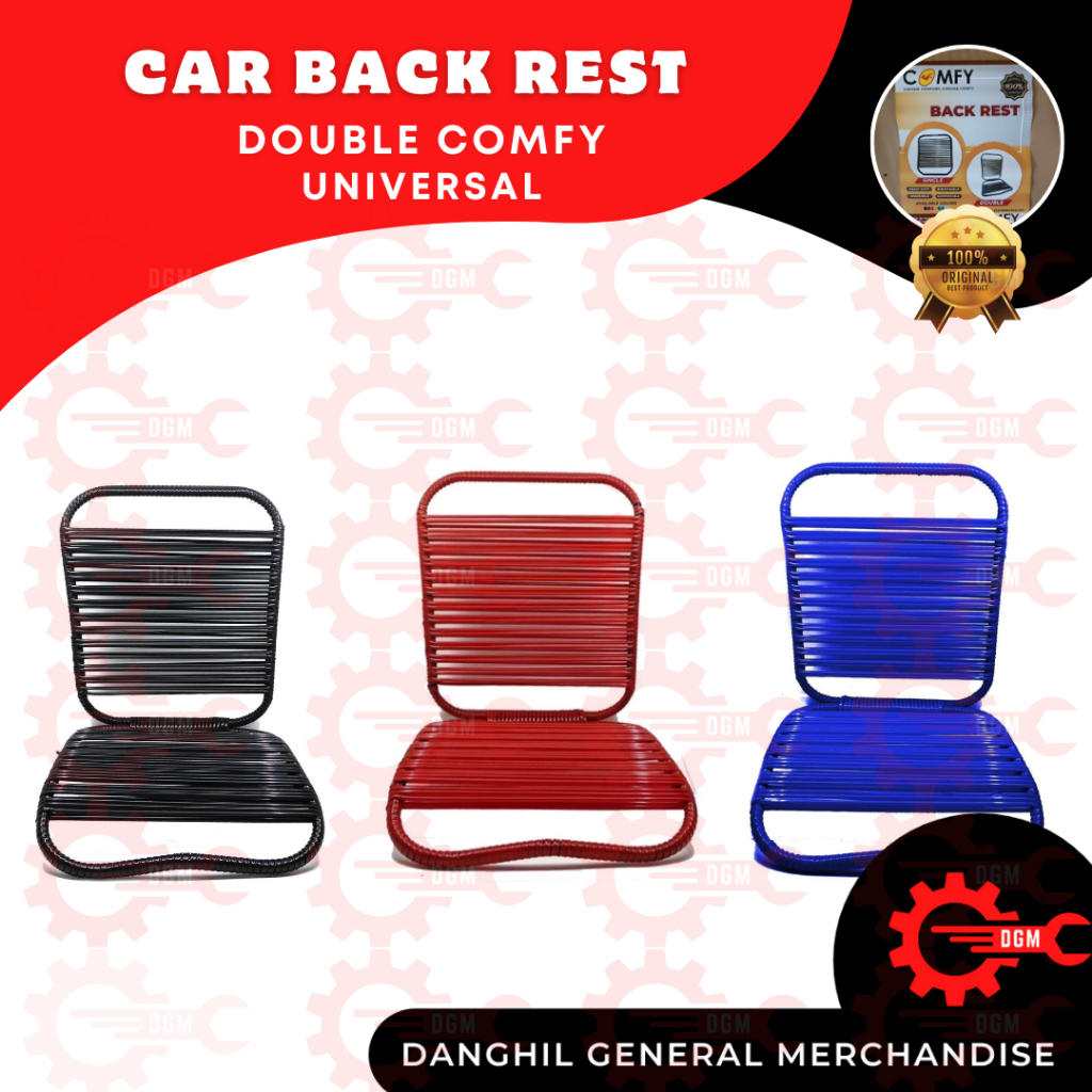 COMFY Car Seat Backrest Single and Double (Universal) | Shopee Philippines
