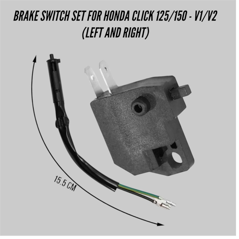 BRAKE SWITCH (SET) FOR HONDA CLICK v1 (LEFT AND RIGHT) | Shopee Philippines