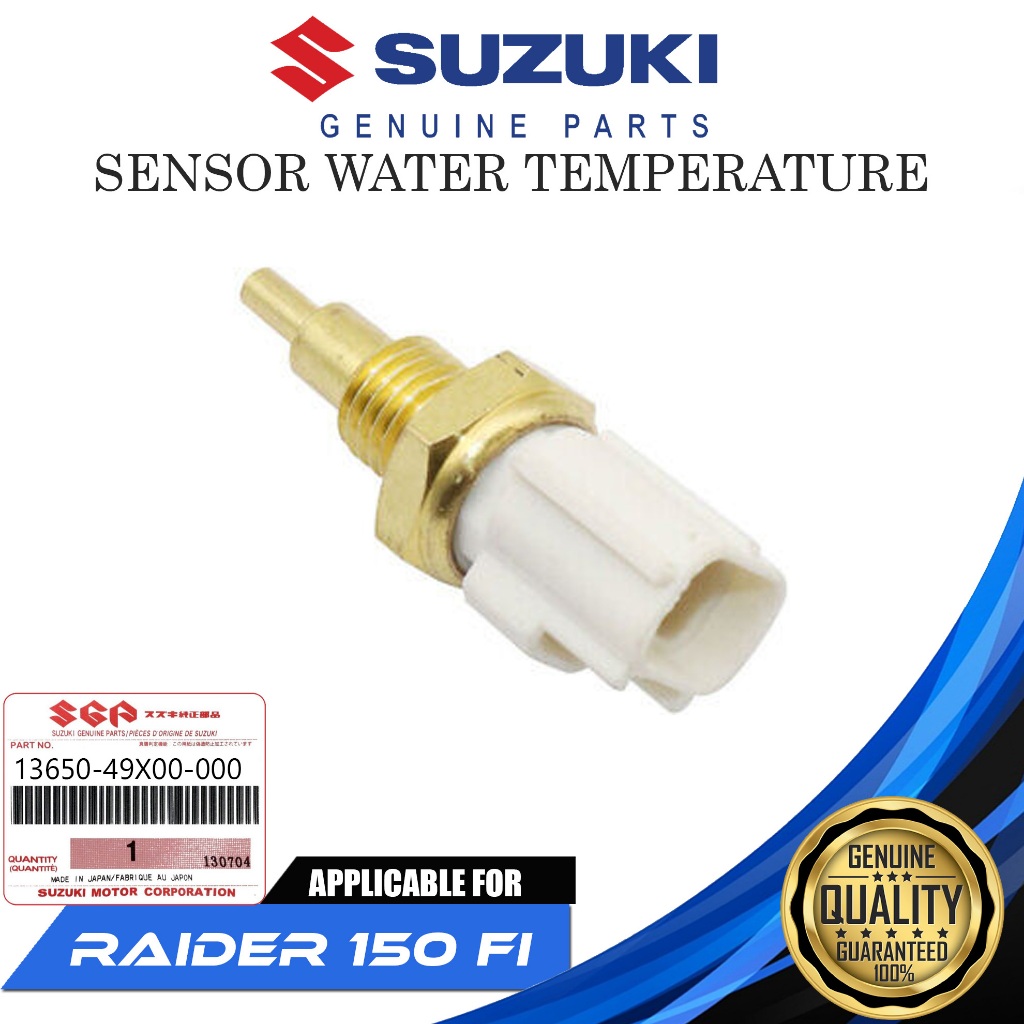 SUZUKI GENUINE SENSOR, WATER TEMPERATURE FOR RAIDER 150 FI ( 13650 ...