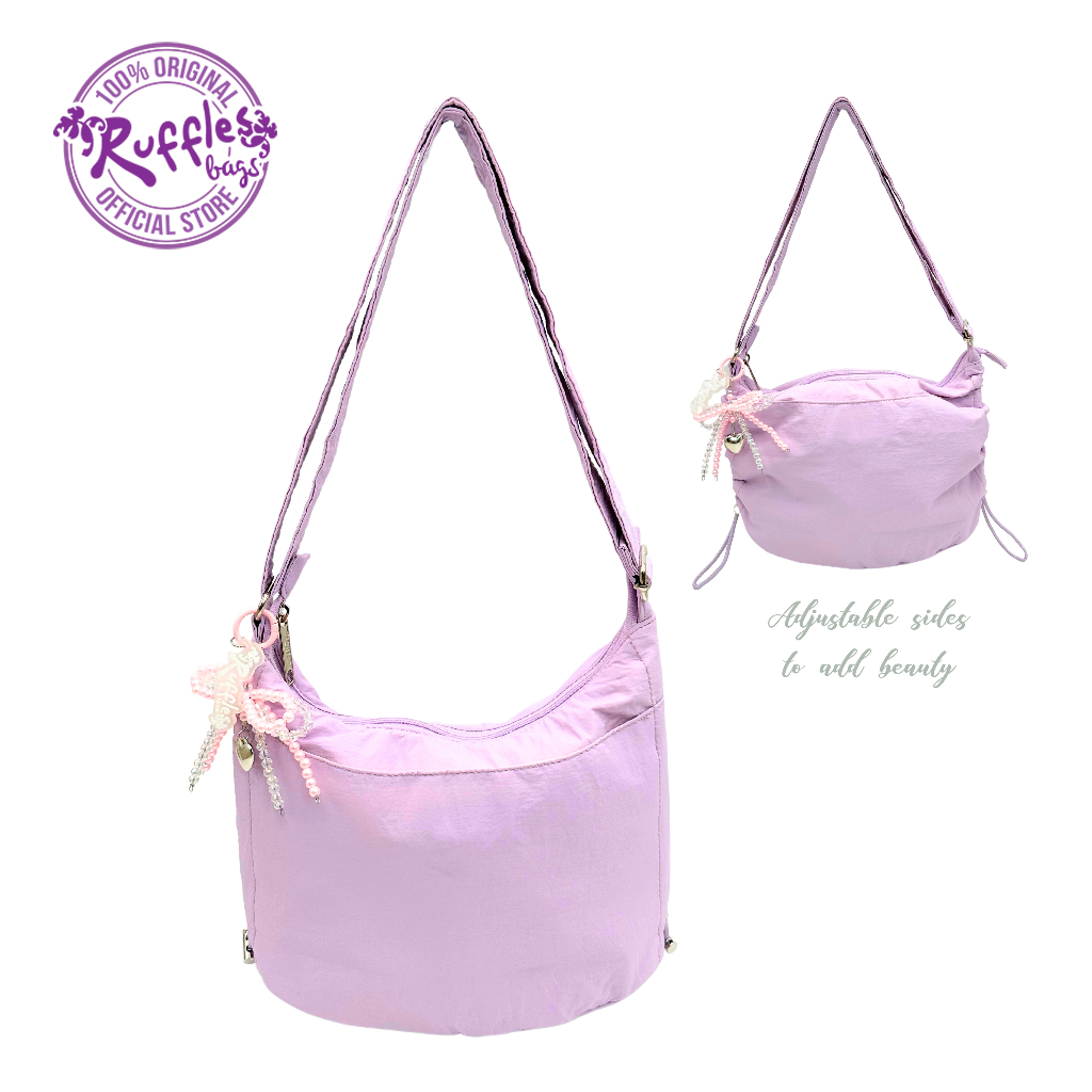 Ruffles Bags Louise 2-Way Sling Bag/Shoulder Bag (Black, Beige, Purple ...