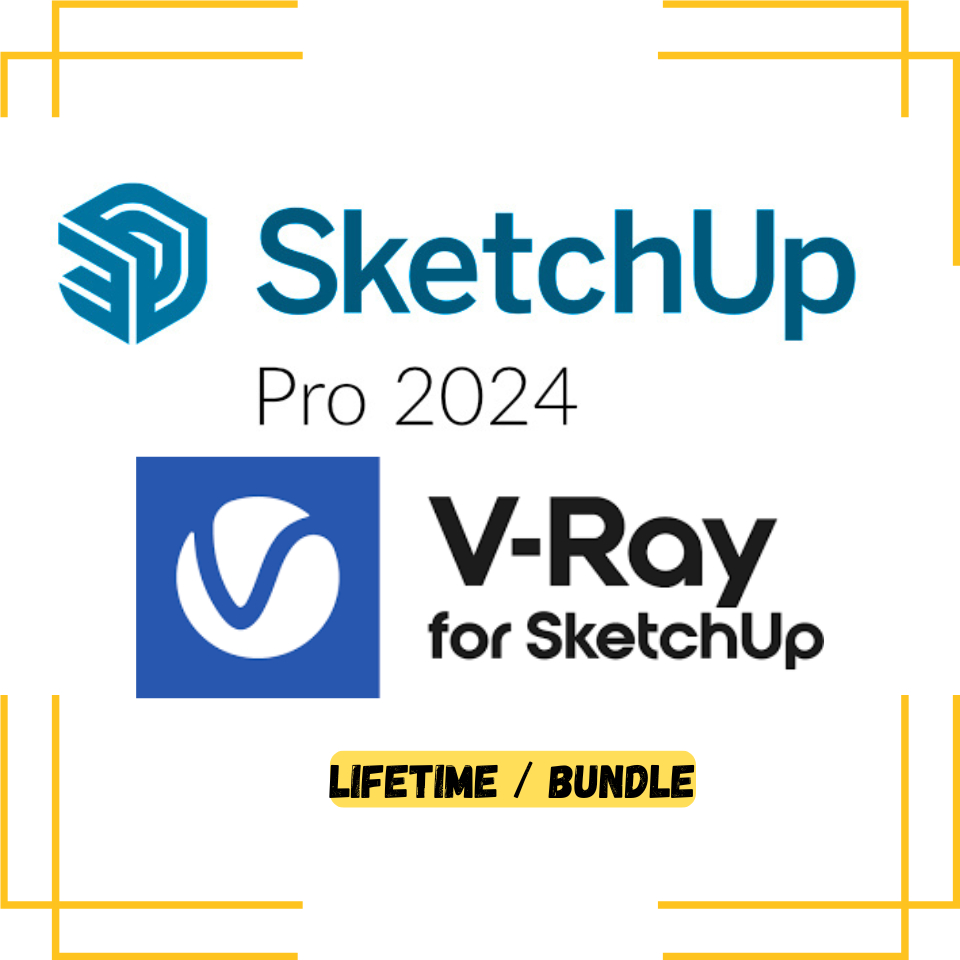 Sketchup 2024 | VRay 7 | Enscape 4 - Windows | Lifetime | Shopee ...