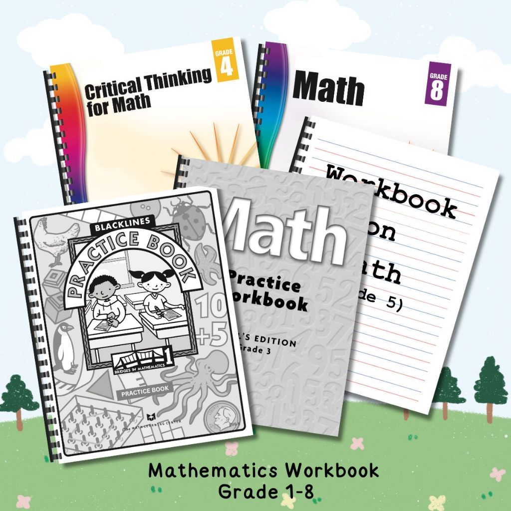 Mathematics Workbook (Kinder, Grade 1,2,3,4,5,6,7,8) | Shopee Philippines