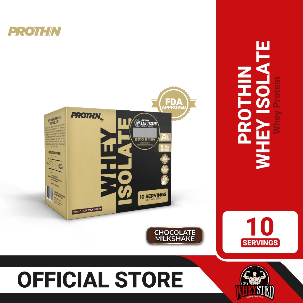 Prothin Isolate 10 Sachets | Shopee Philippines
