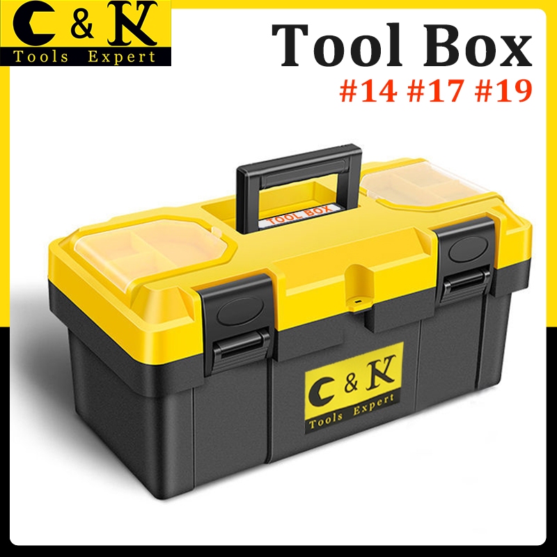 C&K #14/#17/#19 Toolbox Plastic Multifunction 2-Layer Hardware On-Board ...