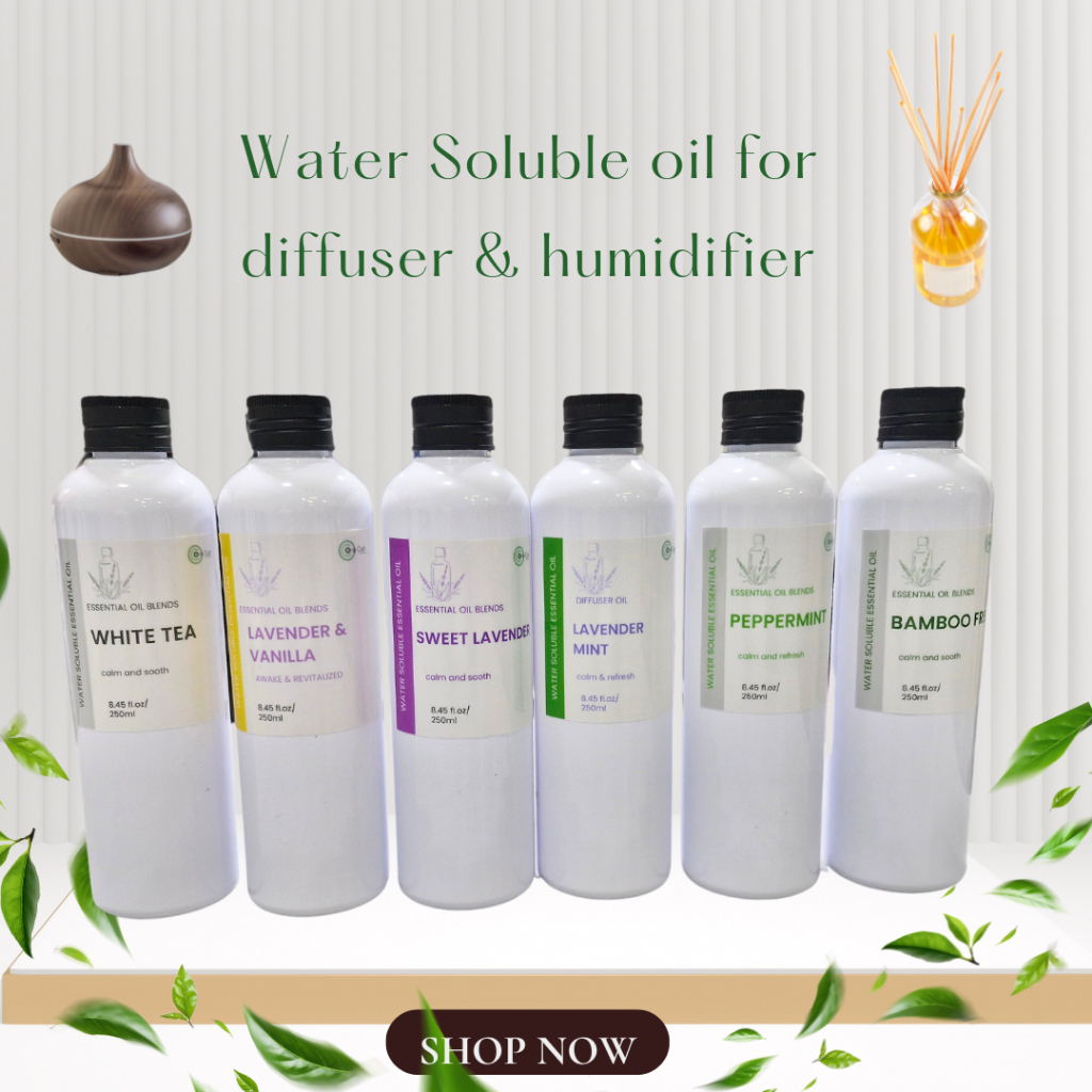 WATER SOLUBLE OIL FOR DIFFUSER AND HUMIDIFIER | Shopee Philippines