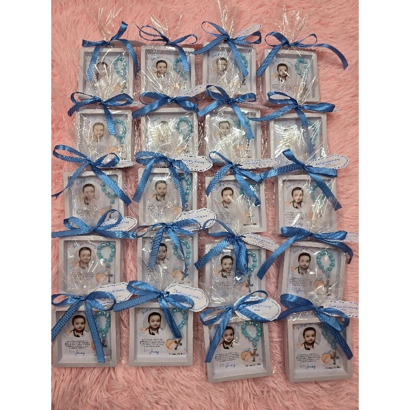 Customized Floating Frame Souvenir (Bday, baptism, wedding, etc ...