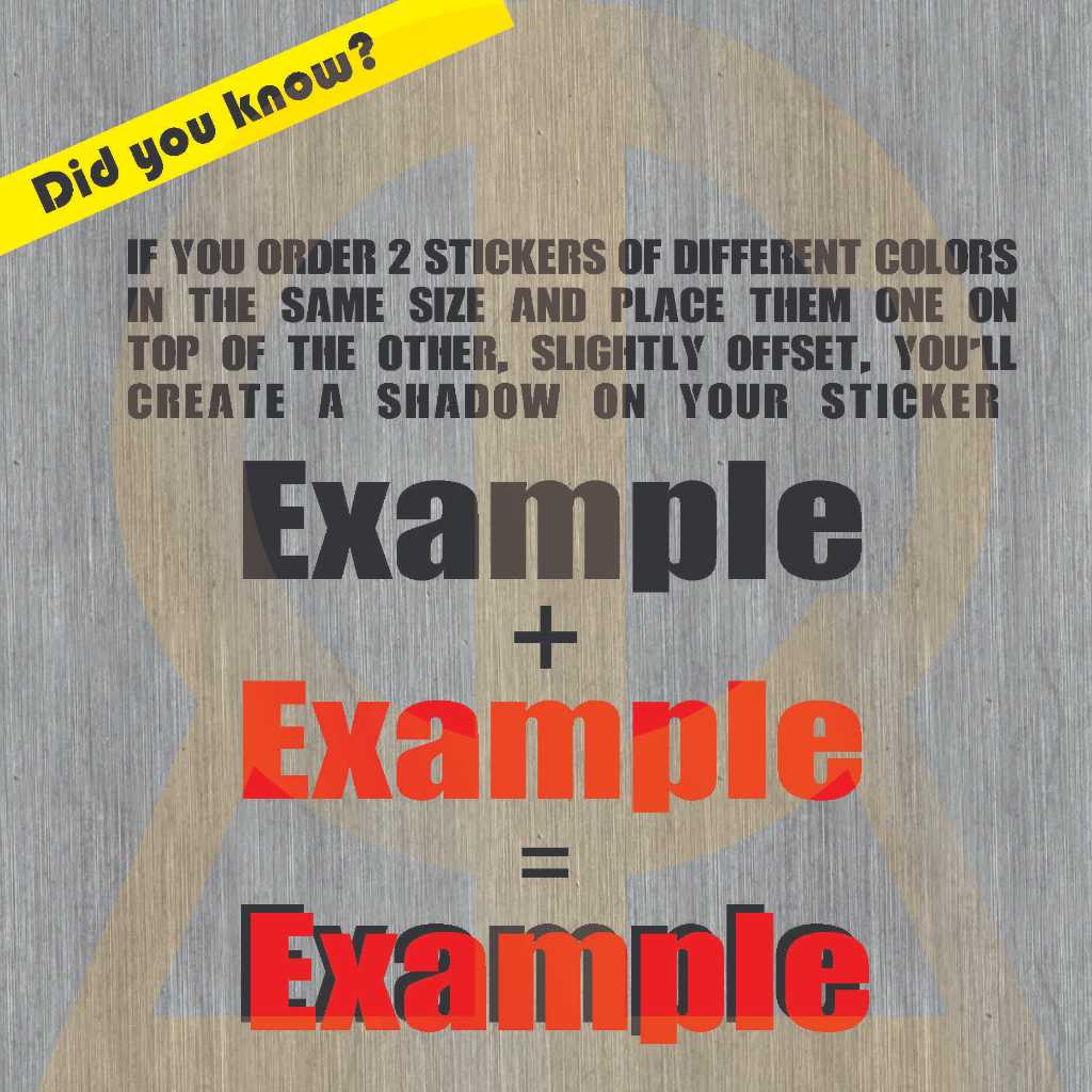 UNKNOWN CUSTOMIZE DECAL STICKER | Shopee Philippines