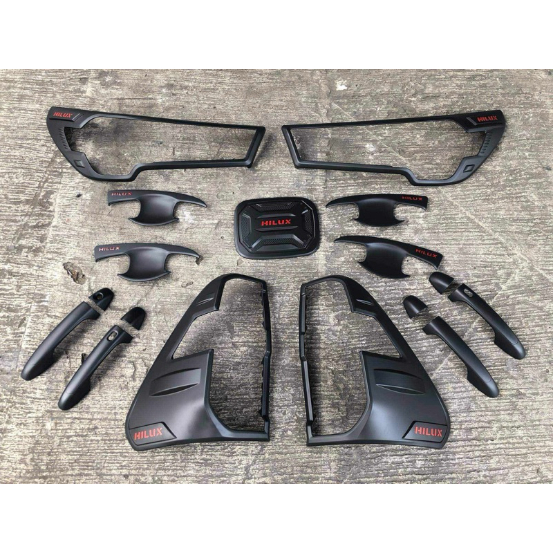 Toyota Hilux Garnish Set Conquest/GR 2021-2025 | Shopee Philippines
