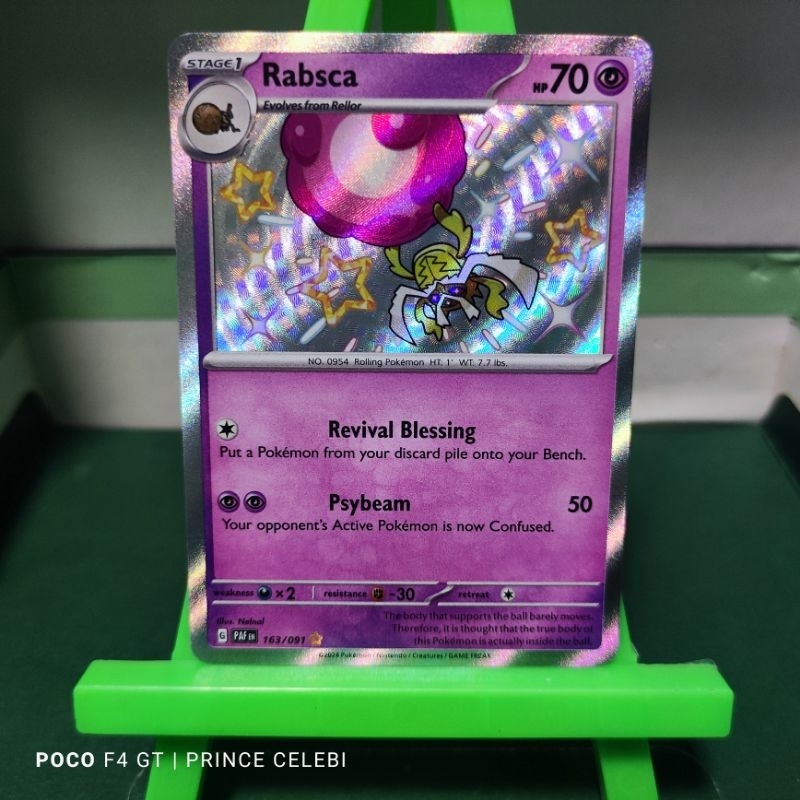 Pokemon TCG - Shiny Rabsca | Shopee Philippines