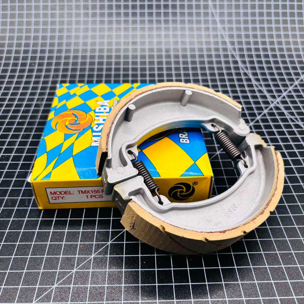 MISHIBA BRAKE SHOE FOR HONDA TMX 155 REAR | Shopee Philippines