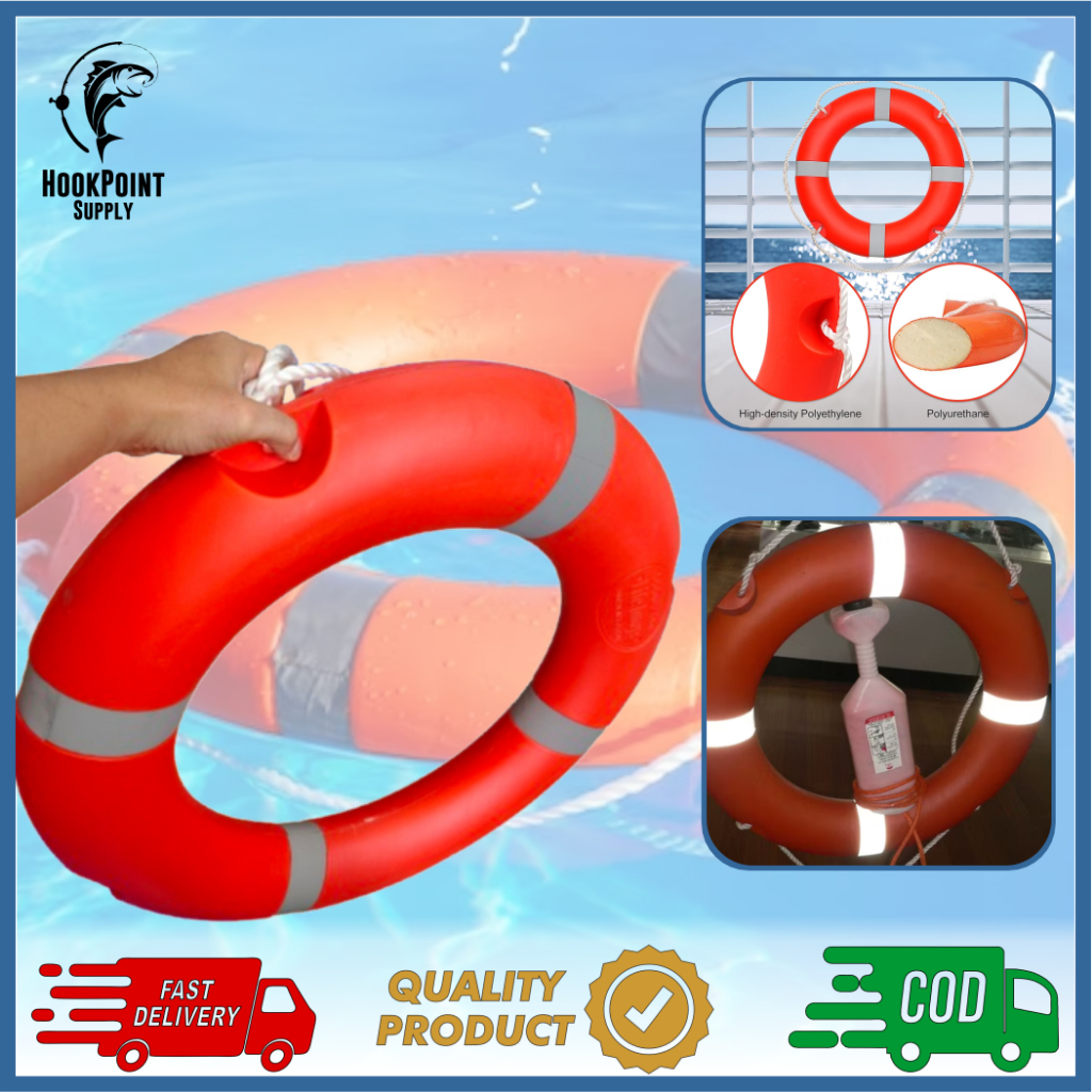1PCS Life Ring 2.5KG Safety Swimming Life Ring Buoy Rescuer Vest Sports ...