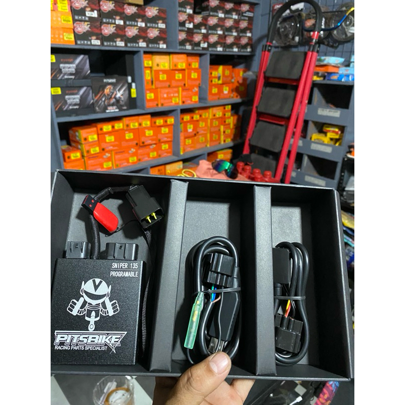 PITSBIKE SNIPER 135 CLASSIC MX MIO SOULTY RACING CDI V3 PROGRAMABLE ...