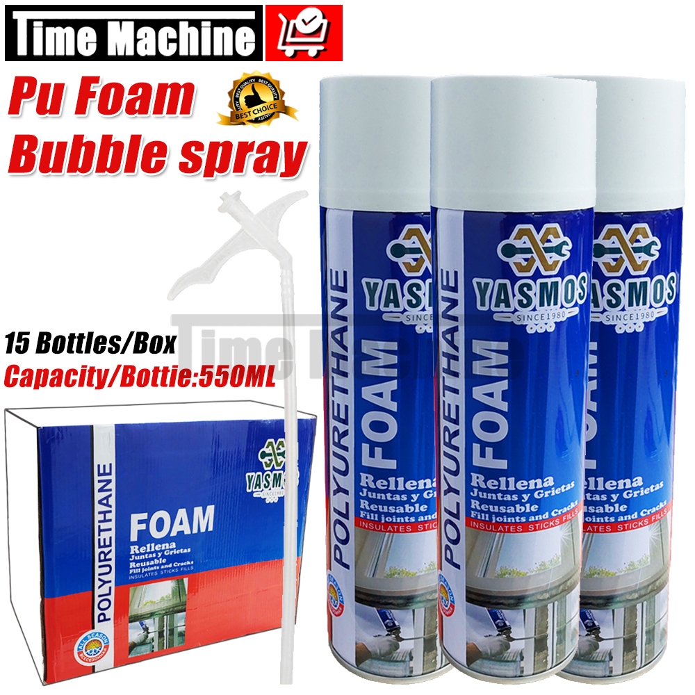 Polyurethane Foam PU Foam Spray (550ml) Fills Cracks And Joints ...