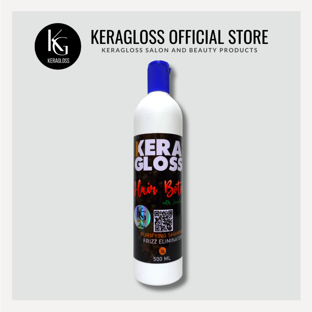 KERA GLOSS Hair Botox Botanical Formula Plus Purifying Shampoo 500ml