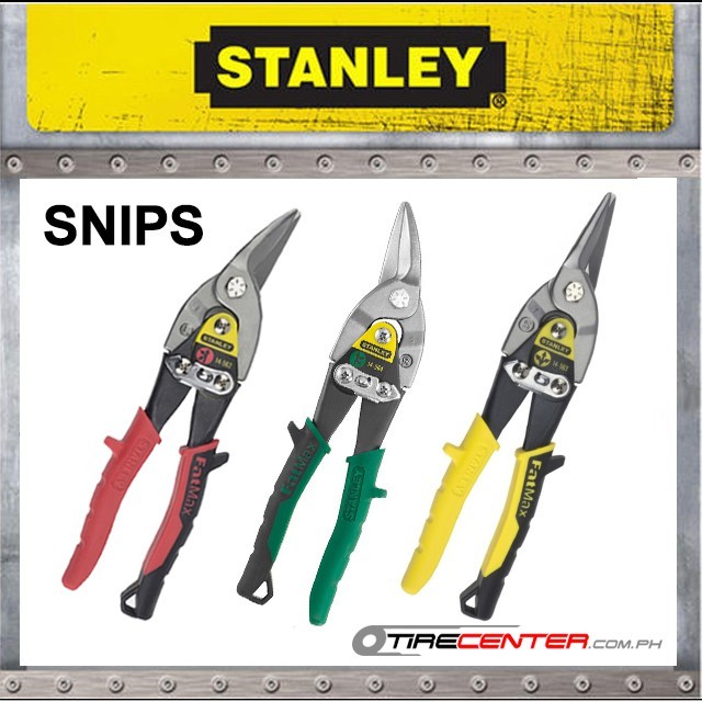 STANLEY Aviation Scissors FATMAX Left/Straight/Right (14-562/563/564 ...