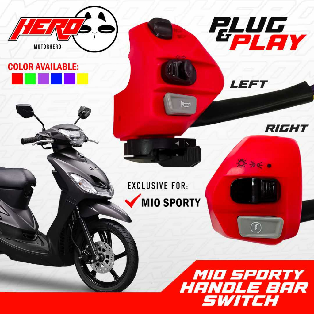 YAMAHA MIO I / MIO SPORTY Handle Switch Left and Right | Shopee Philippines