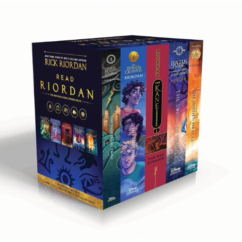 READ RIORDAN : Five-book First-in-series Box Set (Percy Jackson & the ...