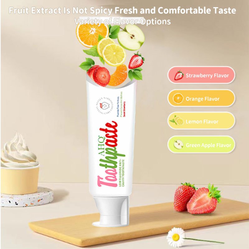Children's Fruit Flavored Toothpaste 2-12 Years Old Fruit Flavored 108g ...