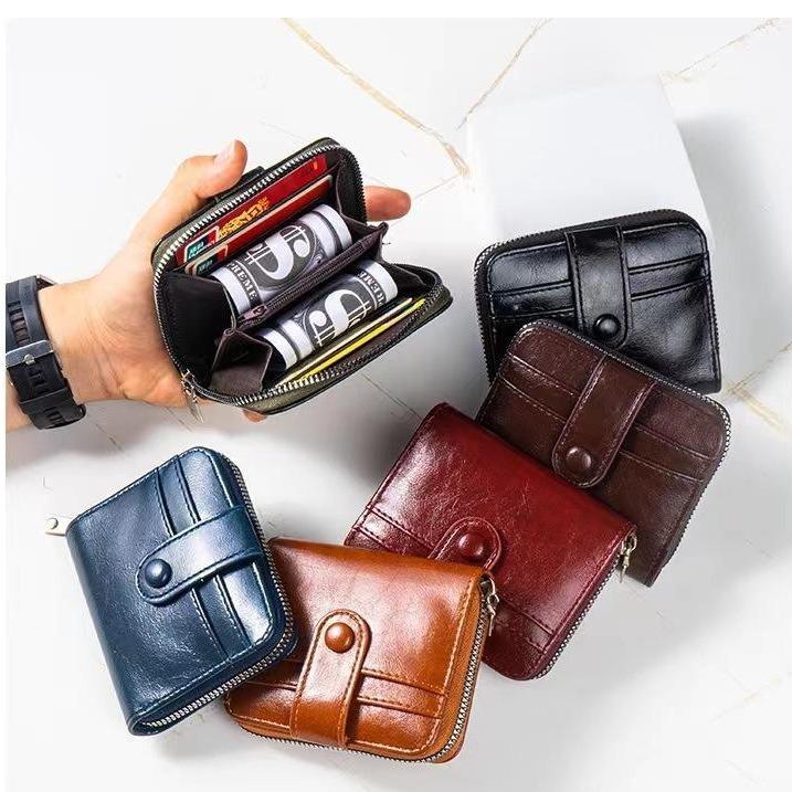 American Style Bi-fold and Tri-fold Wallets Men's Wallets PU Leather ...