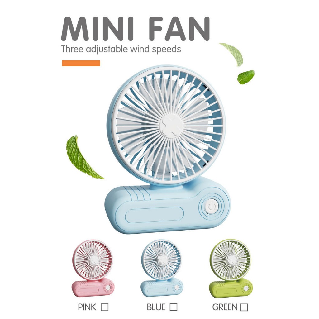 Desktop Mini Fan USB Student Office Dormitory Desktop Cartoon Fan ...