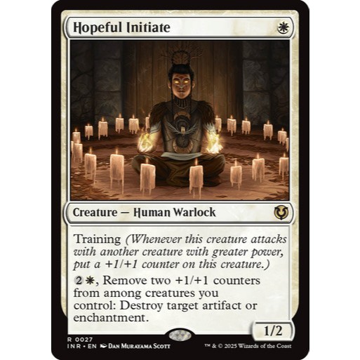 Magic: The Gathering | Hopeful Initiate | Innistrad Remastered (INR ...