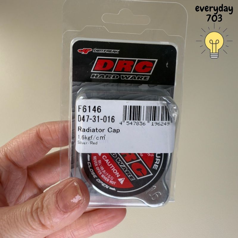 DRC Radiator Cap Universal/General Use Enduro Dirt Freak F6146 (Former ...