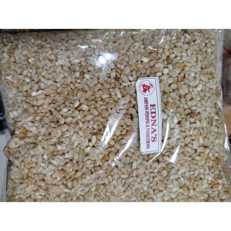 BUSA or Toasted Pinipig 1 kilo/500g(Edna's) | Shopee Philippines