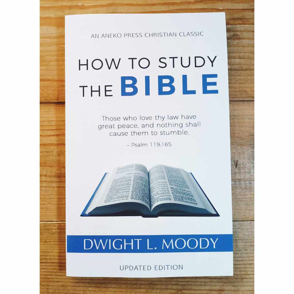 How to Study the Bible by Dwight L. Moody ( New ) | Shopee Philippines