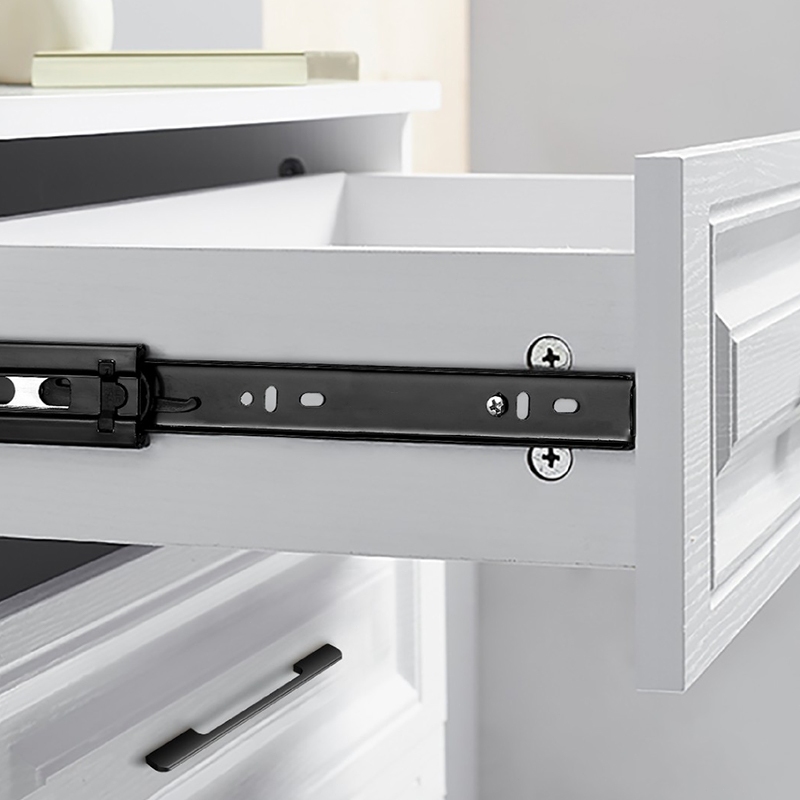 Hardware Soft Close Function Drawer Guide Full Extension Slide Steel ...