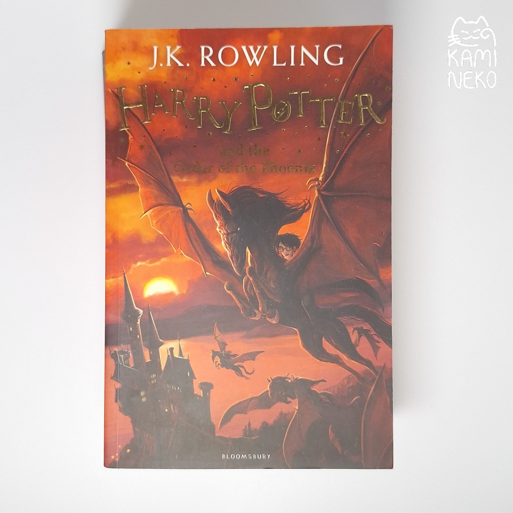 Harry Potter and the Order of the Phoenix by J.K. Rowling | Shopee ...