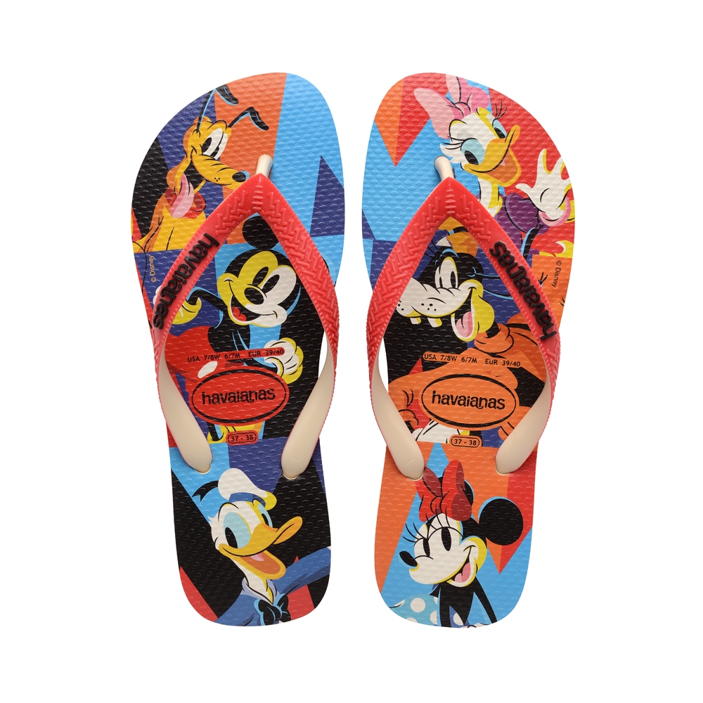 Havaianas Disney Stylish White/Blue Flip Flops | Shopee Philippines
