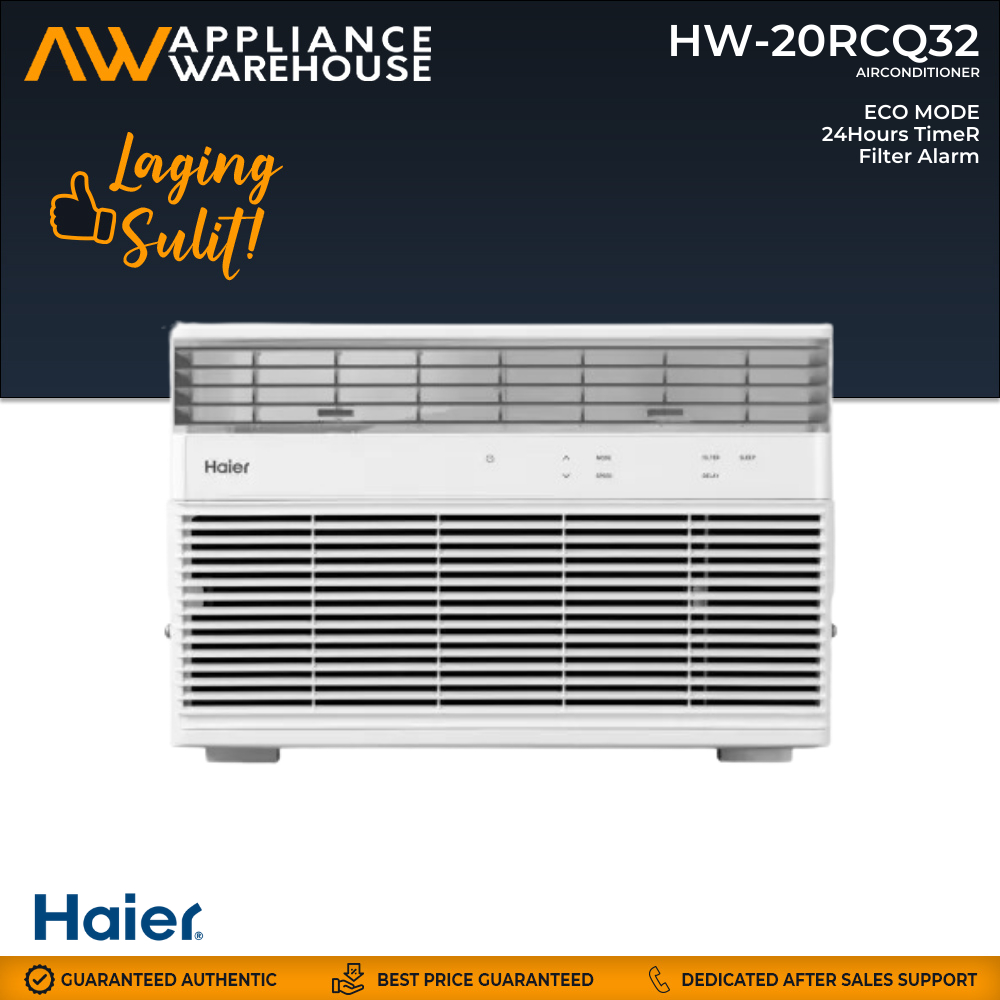 Haier HW-20RCQ32 2.0 HP Digital Remote Window Type Aircon | R32 ...