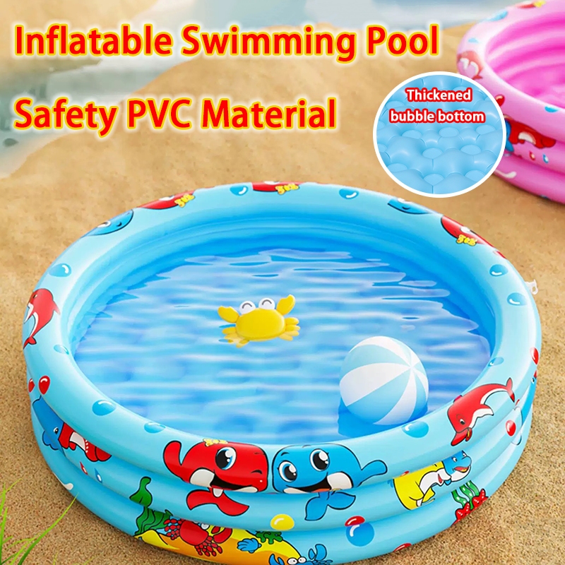 Inflatable Swimming Pool for Kids Circle Durable & Thickened Swimming ...