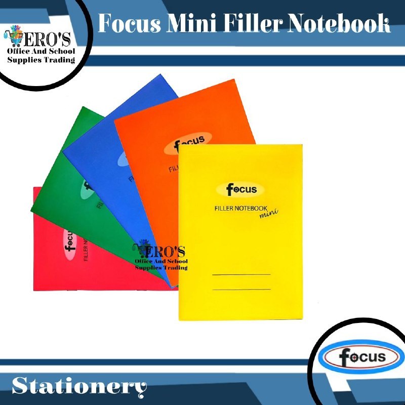 Focus MIni Filler Notebook | Shopee Philippines