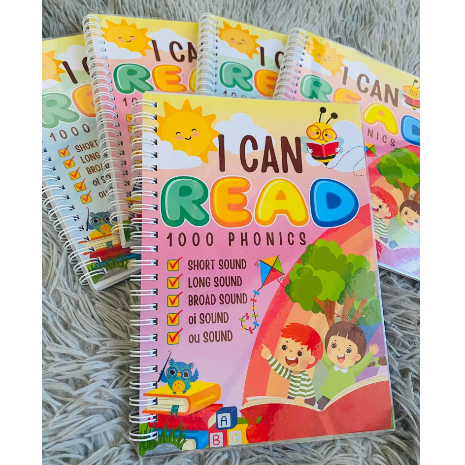 1000 Phonics Book for Kids - CVC Words - Reading Practice for Beginners