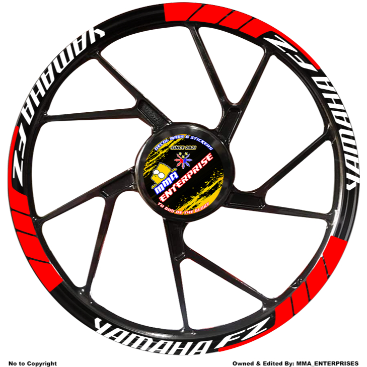 Yamaha FZ Mag Sticker - Line Style | Shopee Philippines