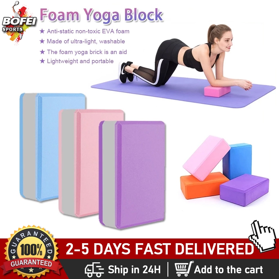 Yoga block EVA Foam Bricks Exercise equipment Stretching Tool Exercise  equipment