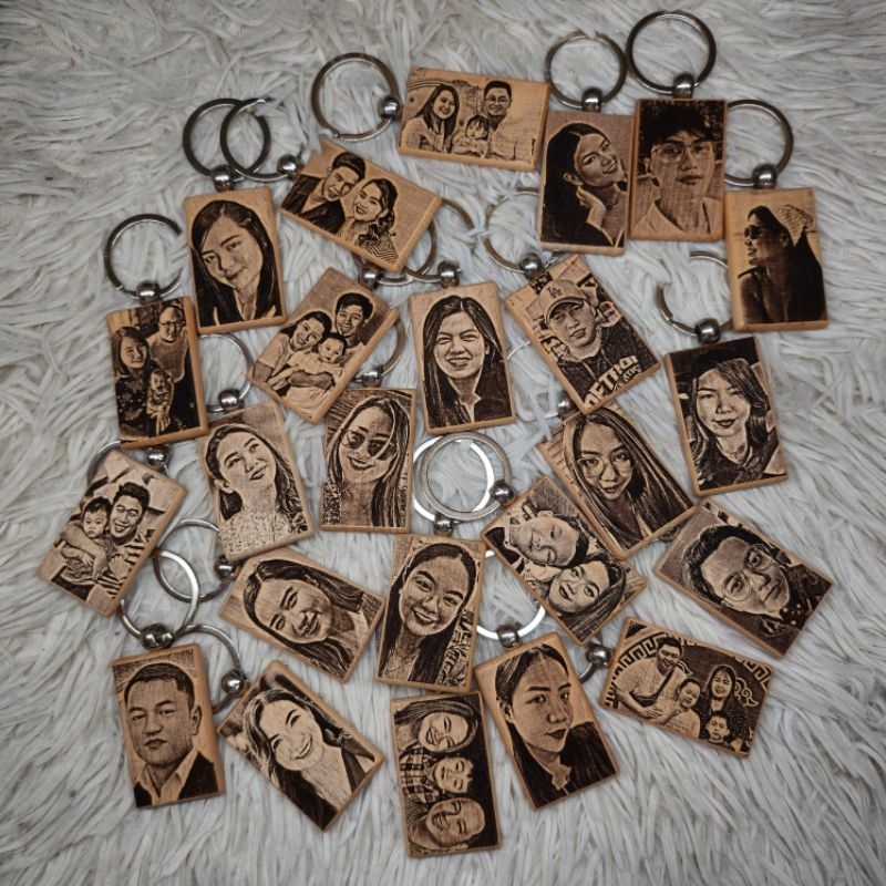 Personalized Keychain | Laser Engraved | Shopee Philippines