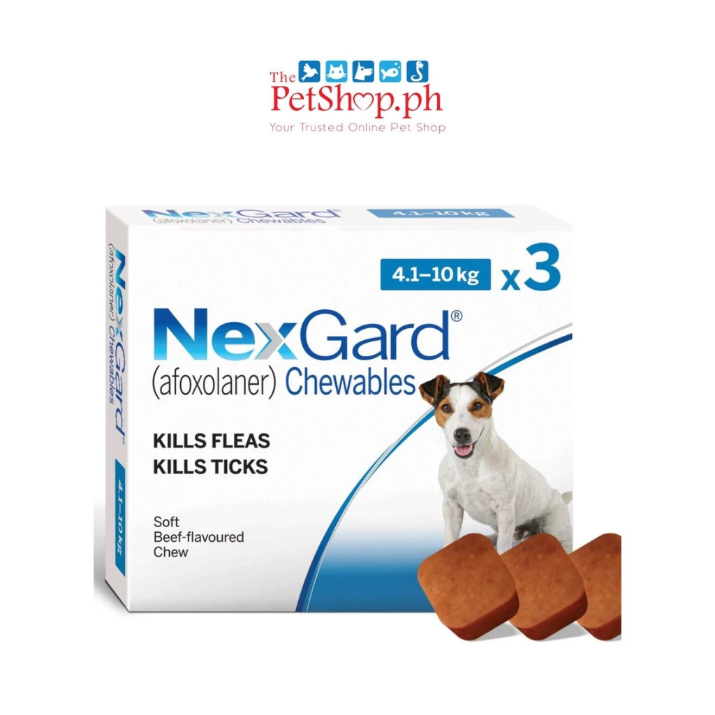 NexGard Chewable for Dogs (1 tablet ) with STICKER | Shopee Philippines