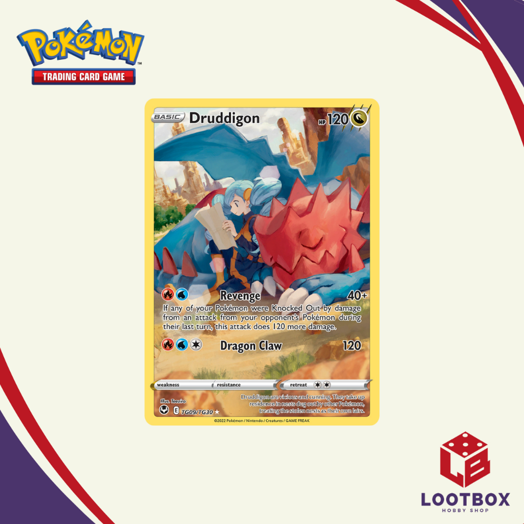 Pokemon Card Game: Druddigon (Trainer Gallery) - Silver Tempest ...